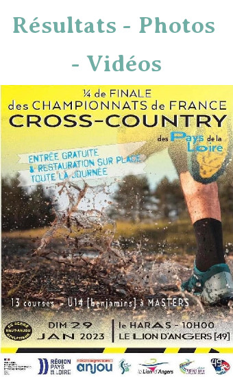 2023-01-29 - Championnats cross régional - Résultats